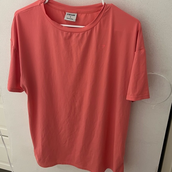 Gymshark Tops - Women Oversized Gymshark Shirt - Medium WHITNEY OVERSIZED T-SHIRT pink